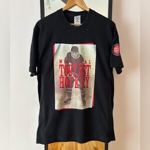 Vintage 90s Montreal Canadiens McCord Museum hockey tee shirt NHL single stitch